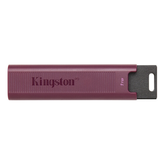 Kingston DataTraveler Max - 1000 GB - USB Type-A - 3.2 Gen 2 (3.1 Gen 2) - 1000 MB/s - Slide - Red