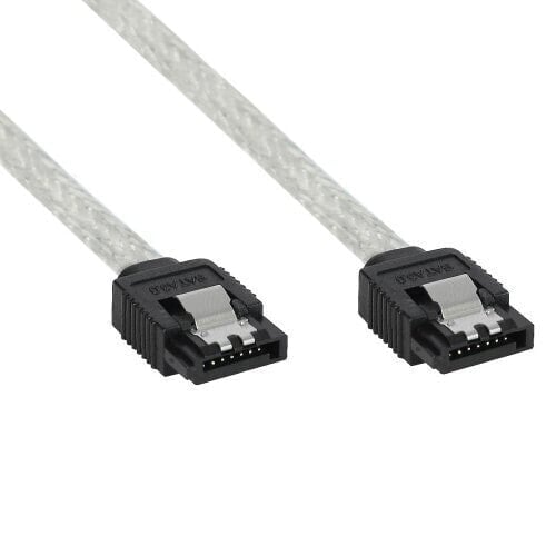 InLine SATA 6Gb/s Round Cable with latches 0.75m