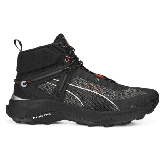 Puma Explore Nitro Mid Hiking Mens Black Sneakers Athletic Shoes 37785801