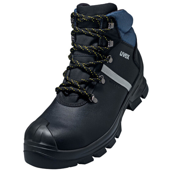 UVEX Arbeitsschutz 6512137 - Male - Adult - Black - Blue - Outdoor boots - Hiking - Walking - EUE