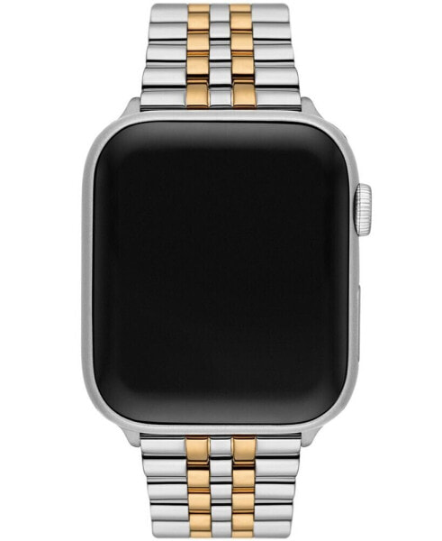 Two-Tone Stainless Steel Band for Apple Watch, Compatible with 42mm, 44mm and 45mm