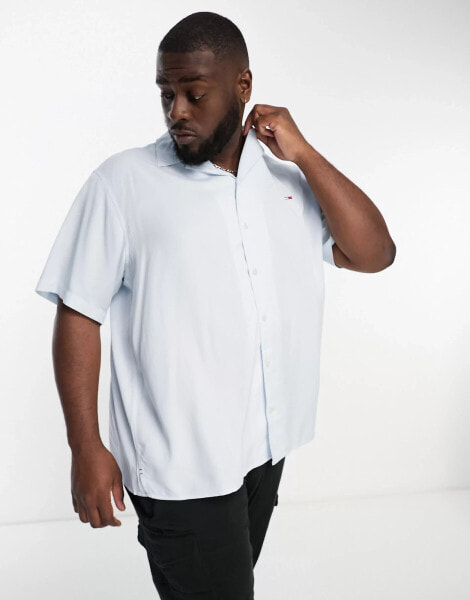 Tommy Jeans Big & Tall shirt in light blue