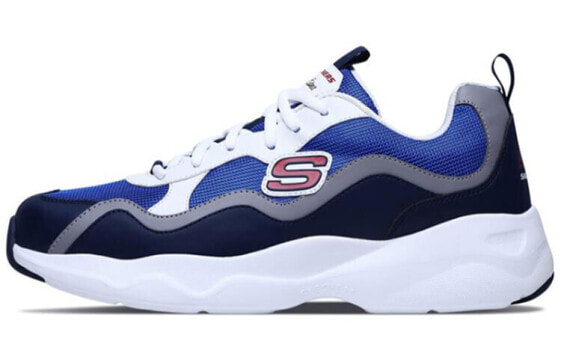 Skechers D'lites Airy 防滑低帮运动休闲鞋 蓝白黑 / Кроссовки Skechers D'lites Airy 999859-BLMT