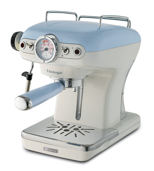 Ariete 1389 - Espresso machine - 0.9 L - Ground coffee - 900 W - Blue - White