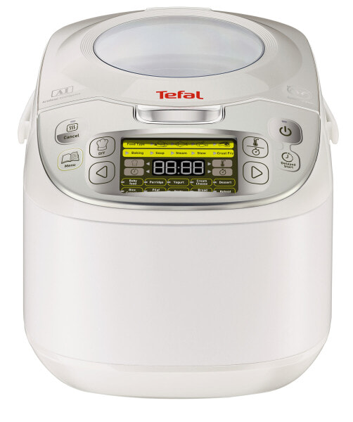 TEFAL RK8121 - 1.8 L - 750 W - Silver - White - LCD - 15 pc(s) - 1 pc(s)