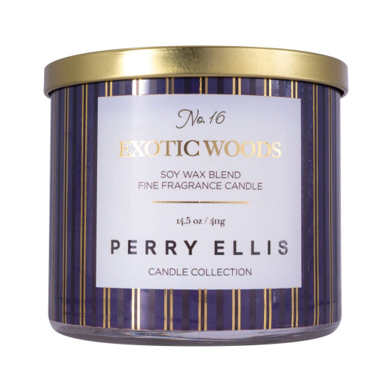 Perry Ellis Candle Scented Candles Exotic Woods Soy Candle