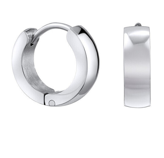 Timeless steel round earrings KMM95103