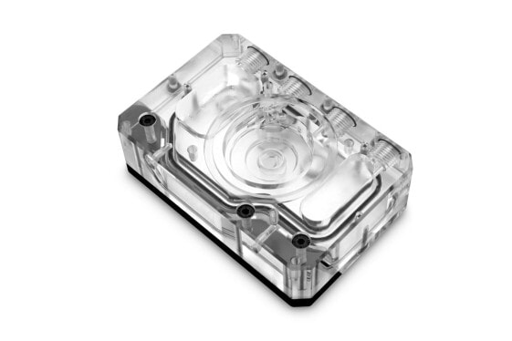 EK Water Blocks 3831109851197 - Reservoir - Acrylic - Transparent - 3-pin - 1/4" - 120 mm