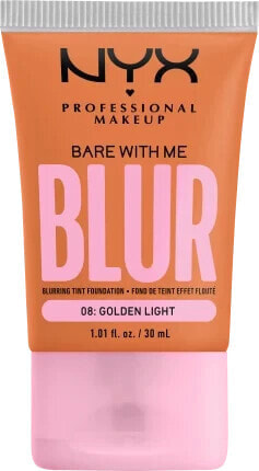 Foundation Bare With Me Blur Tint 08 Golden Light, 30 ml