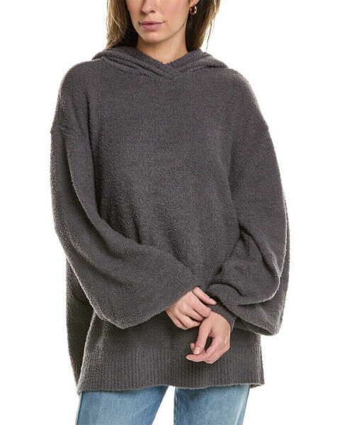 Weworewhat Plush Hoodie Women's Grey Xxs/S