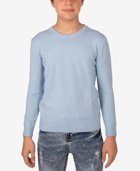 Boy's Basic Crew Neck Sweater