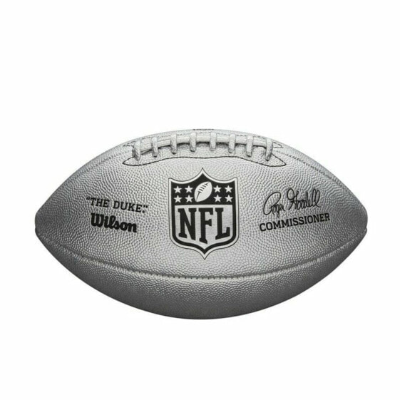 Футбольный мяч Wilson DUKE METALLIC Серый