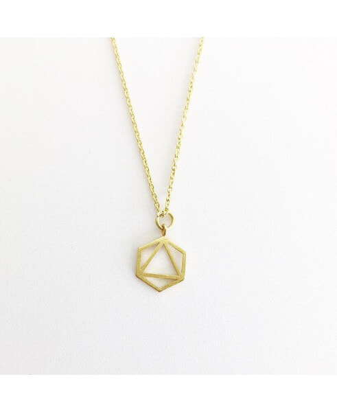 Sanctuary Project by Geo Charm Necklace Gold
