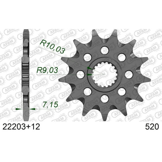 AFAM 22203 Front Sprocket