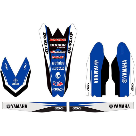 FACTORY EFFEX Yamaha YZ 450 F 10 17-50228 Graphic Kit