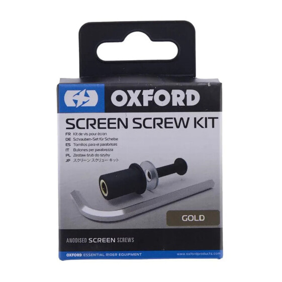 OXFORD M5 Anodised Screen Screw Kit 8 units