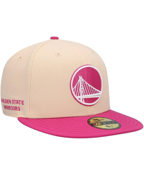 Men's Orange, Pink Golden State Warriors Passion Mango 59Fifty Fitted Hat