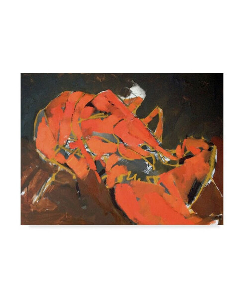 Erin Mcgee Ferrell Abstract Lobster I Canvas Art - 37" x 49"