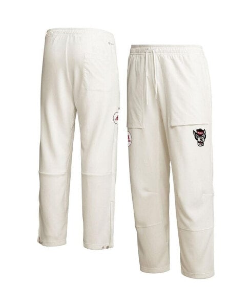 Men's Cream NC State Wolfpack Zero Dye AEROREADY Pants