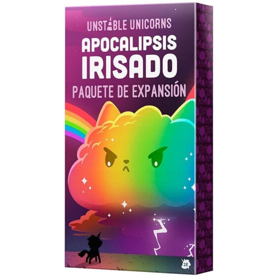 ASMODEE Unstable Unicorns Apocalipsis Irisado Spanish Board Game