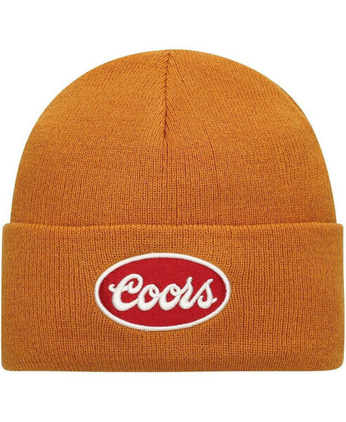 Men's Brown Coors Cuffed Knit Hat