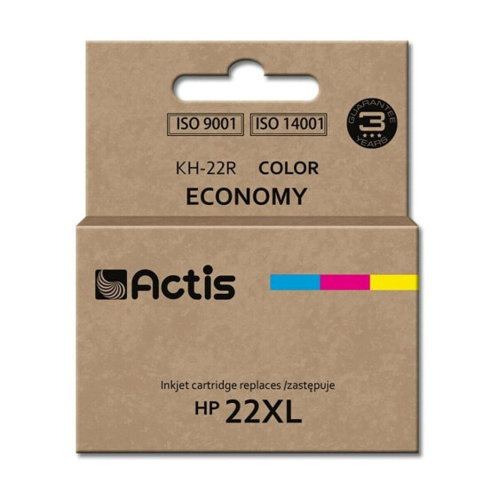 Картридж с оригинальными чернилами Actis KH-22R Белый Розовый/Желтый
