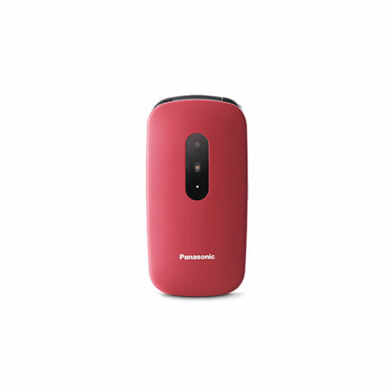Мобильный телефон для пожилых людей Panasonic KX-TU446EXR 2,4" Красный Тёмно Бордовый