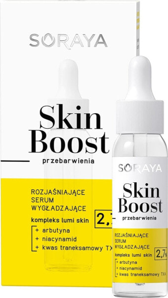 Soraya SORAYA Skin Boost Rozjaśniające Serum wygładzające - przebarwienia 30ml