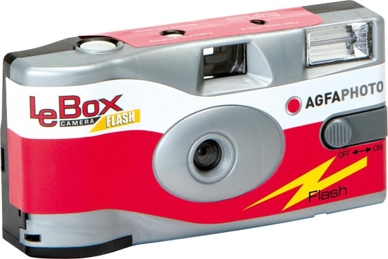 AgfaPhoto LeBox Flash - Digital Camera - Red