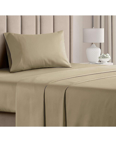 3 Piece 100% Cotton 400 Thread Count Sheet Set - Twin Extra Long