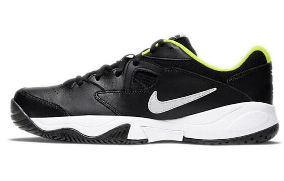 Кроссовки спортивные Nike Court Lite 2 черно-желтыеunisex / AR8836-009