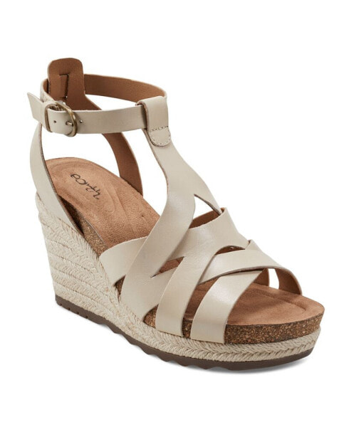 Women's Malera Open Toe Ankle Strap Wedge Sandals