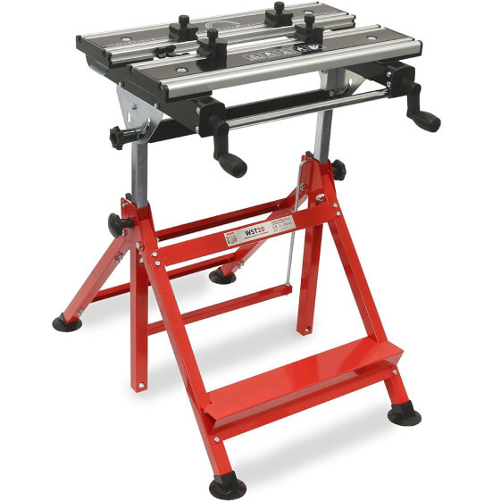 Holzmann WST20 - Portable workbench - Steel - Black - Red - 100 kg - 0 - 80° - 740 mm