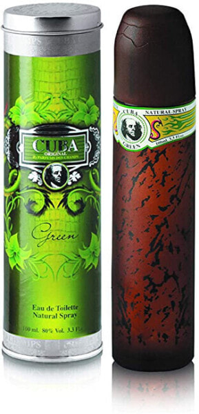 Мужская парфюмерия Cuba Green - EDT