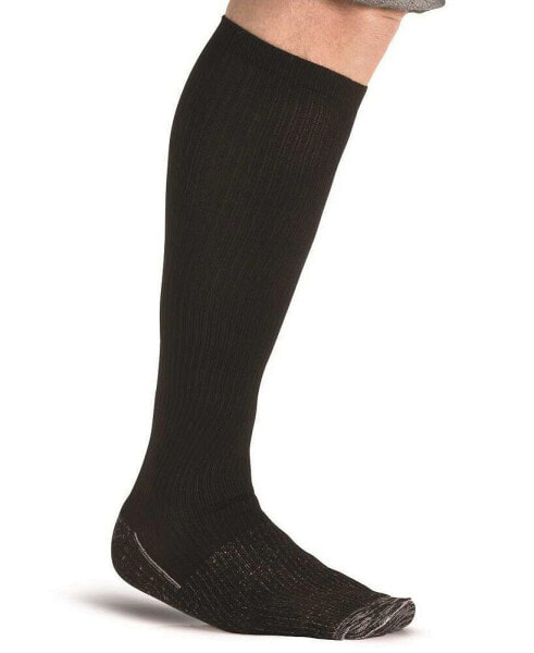 Big & Tall Over-The-Calf Compression Silver Socks