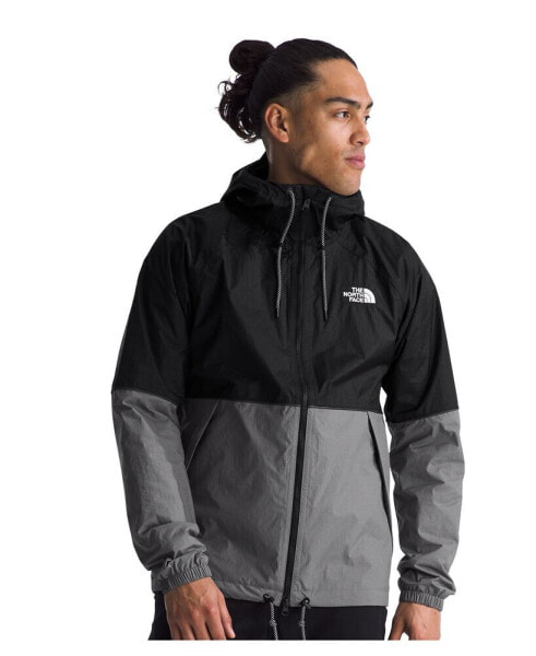 Men's Hooded Antora Logo Rain Jacket