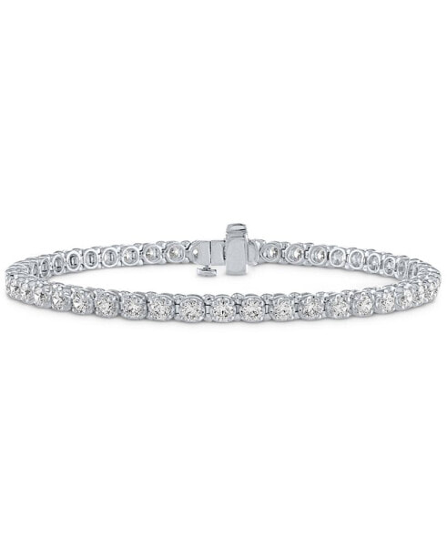 Diamond Tennis Bracelet (4 ct. t.w.) in 14k White Gold or 14k Yellow Gold