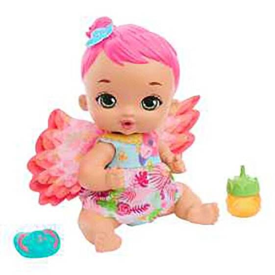 Кукла MY GARDEN BABY Бабочка для кормления и переодевания (30 см) с многоразовым подгузником, съемной одеждой и крыльями