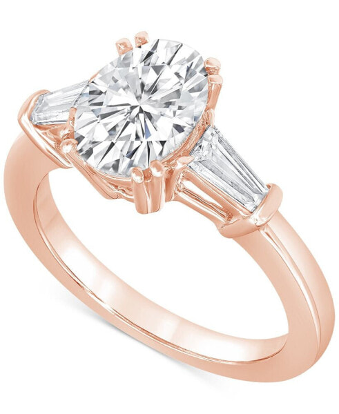 Certified Lab Grown Diamond Engagement Ring (2-1/2 ct. t.w.) in 14k Gold