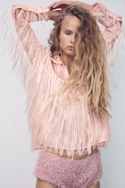 FRINGED SHIRT