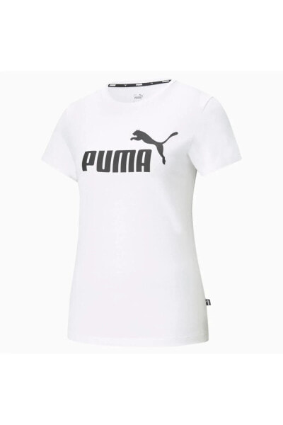 ESS Logo Tee Puma White Beyaz