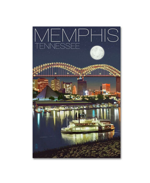 Lantern Press 'Memphis' Canvas Art - 16" x 24"