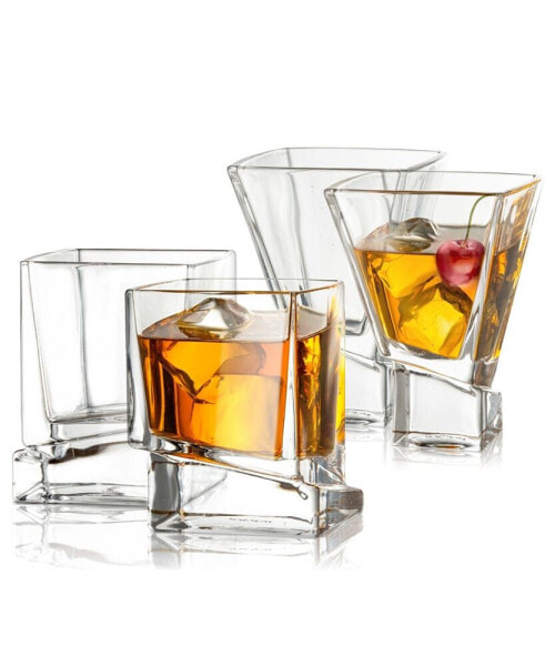 Carre Barware Collection, Set of 4