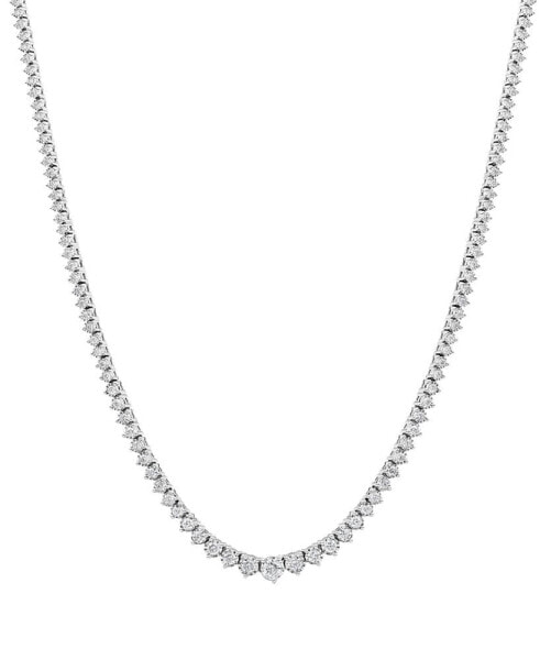 Macy's diamond Tennis Necklace (3 ct. t.w.) in 14k White Gold or 14k Yellow Gold