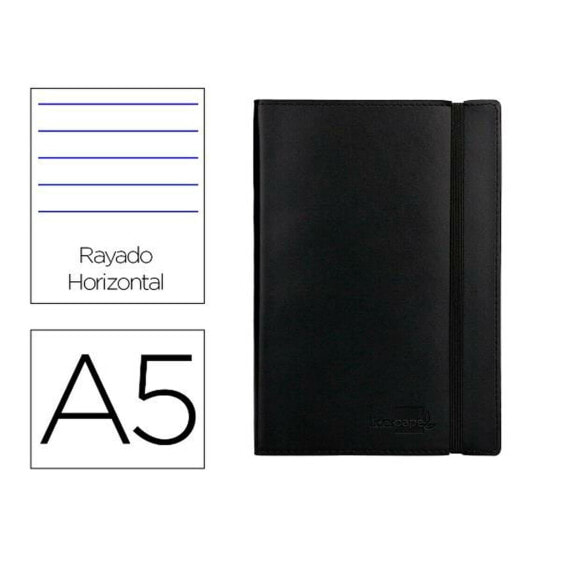 Notepad Liderpapel LB44 Black A5 120 Sheets
