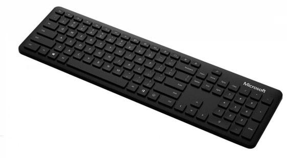 Microsoft Bluetooth Keyboard - Full-size (100%) - Bluetooth - Membrane - QWERTZ - Black