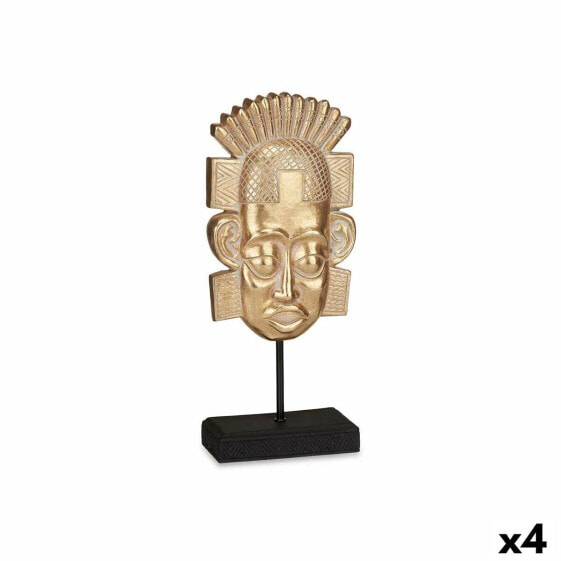 Декоративная фигура Индиец Золотой 17,5 x 36 x 10,5 см (4 штуки) от Gift Decor