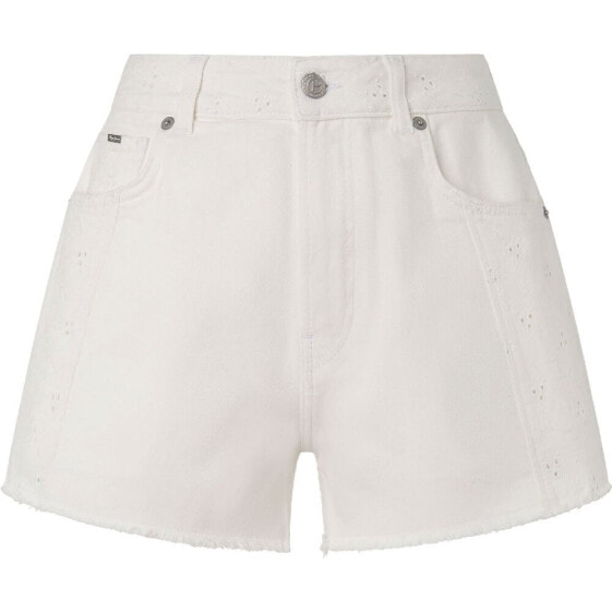 PEPE JEANS A-Line Anglaise Fit denim shorts