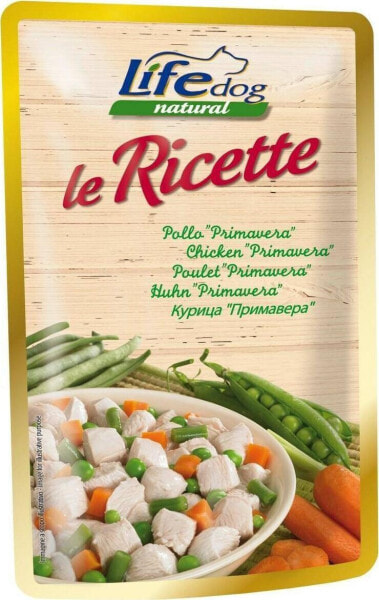 Life Pet Care LIFE DOG sasz.95g CHICKEN + PRIMAVERA LE RICETTE /30