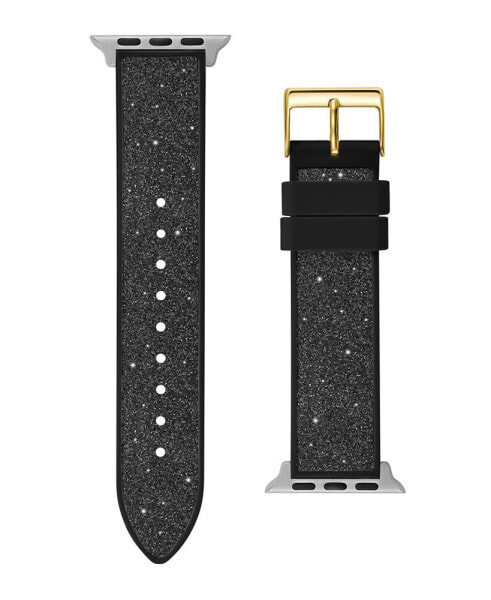 Ремешок Guess Black Glitz Silicone StrapApple Watch 42 43 44 mm